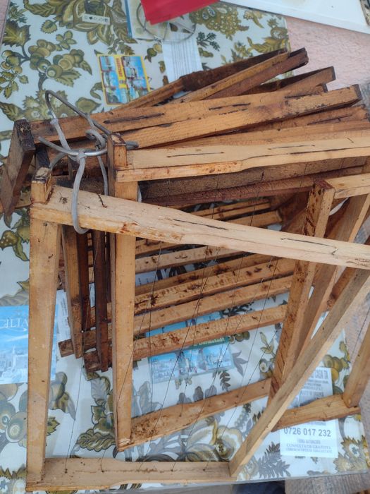 Lăzi și rame Dadant, faguri artificiali