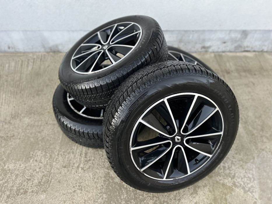 4 Roti RENAULT 5x114,3 R17 cu anvelope de iarna GoodYear 215/60/R17