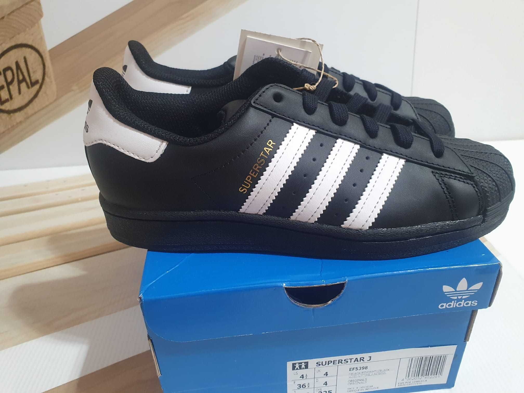 Adidas Superstar masura 36 2/3 originali noi in cutie
