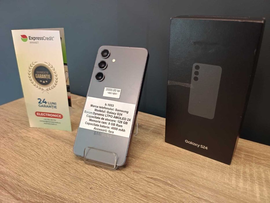 (AG51) Samsung Galaxy S24 b1053 - Garantie 2 ani!