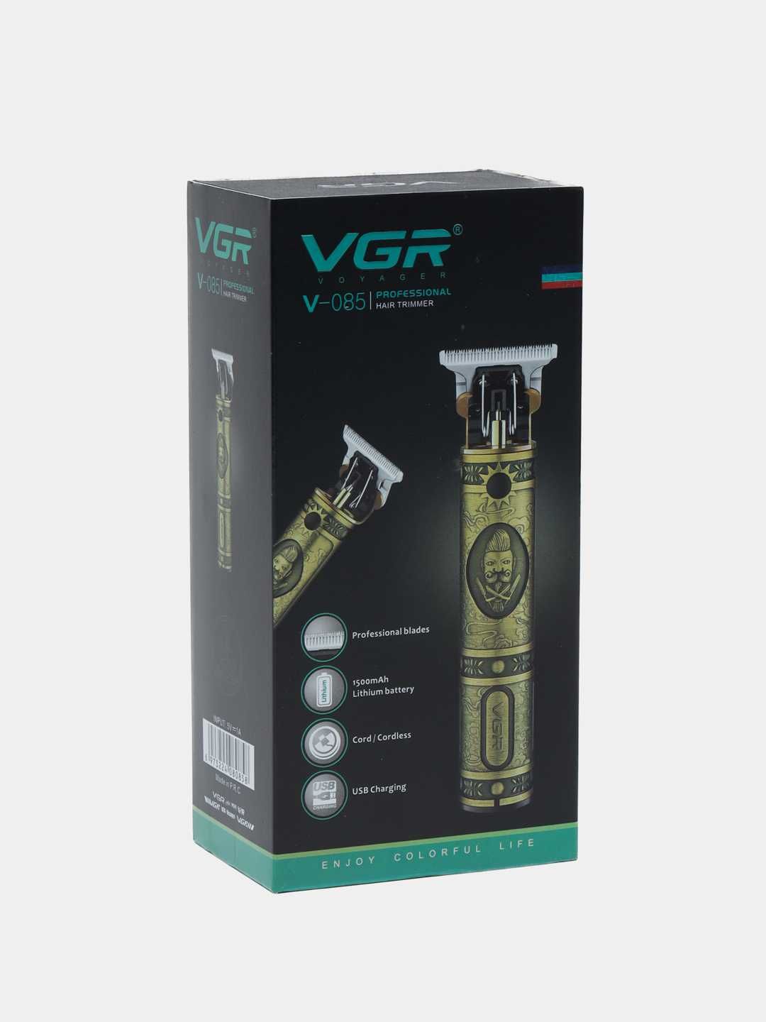 Триммер VGR V-085 для бороды, усов и стрижки