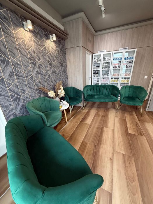 2 seturi: canapea + 2fotolii