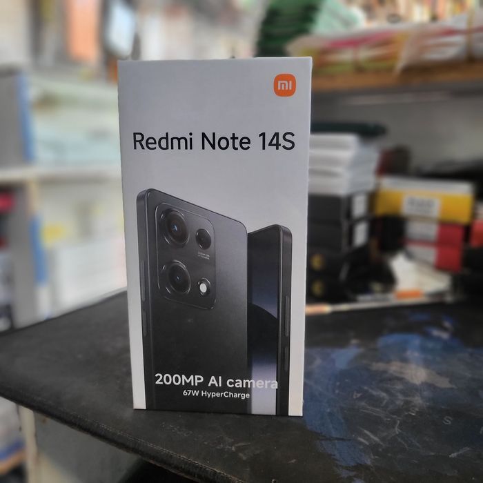 Redmi not 14s  midnight black
