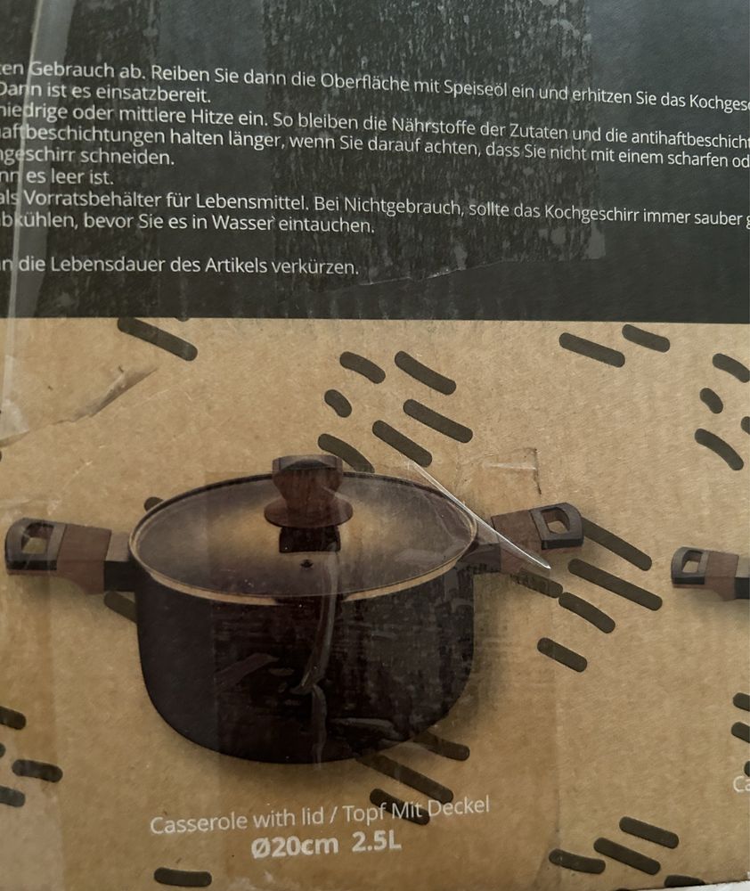 Комплект съдове за готвене BERGNER