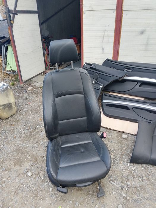 Interior recaro/m pachet piele neagra fara încălzire semi electric BMW