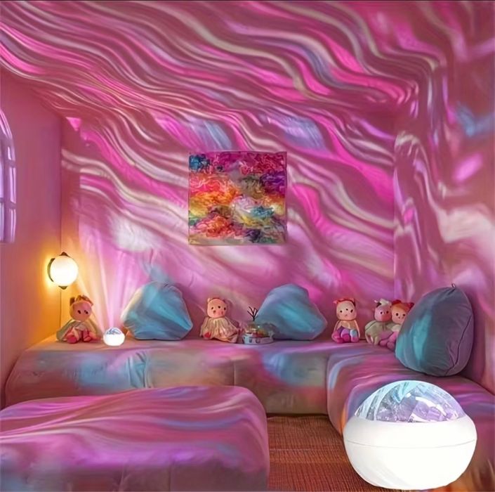 LED прожектор с USB зарадно