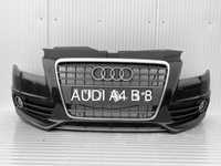 Bara fata Audi A4 B8 S-line cu splator far/senzorii/cod culoare  LZ9Y