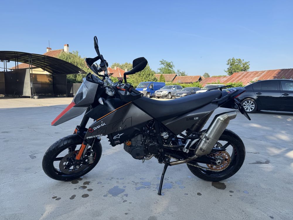 Ktm 690 SM! Регистриран А2