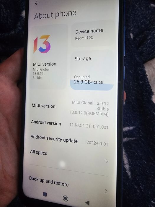 Redmi  10c  128  гб