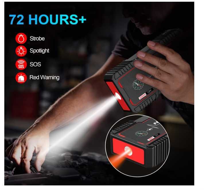 Robot pornire Jump starter FOWAWU 2000A