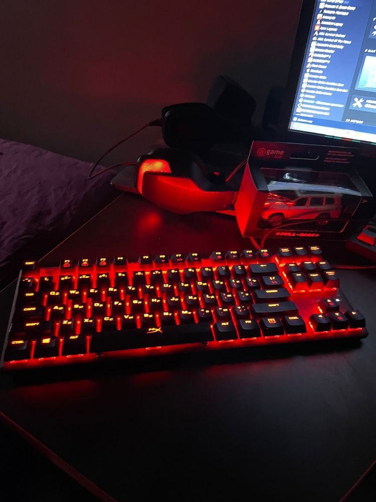 Мышь и клавиатура HyperX