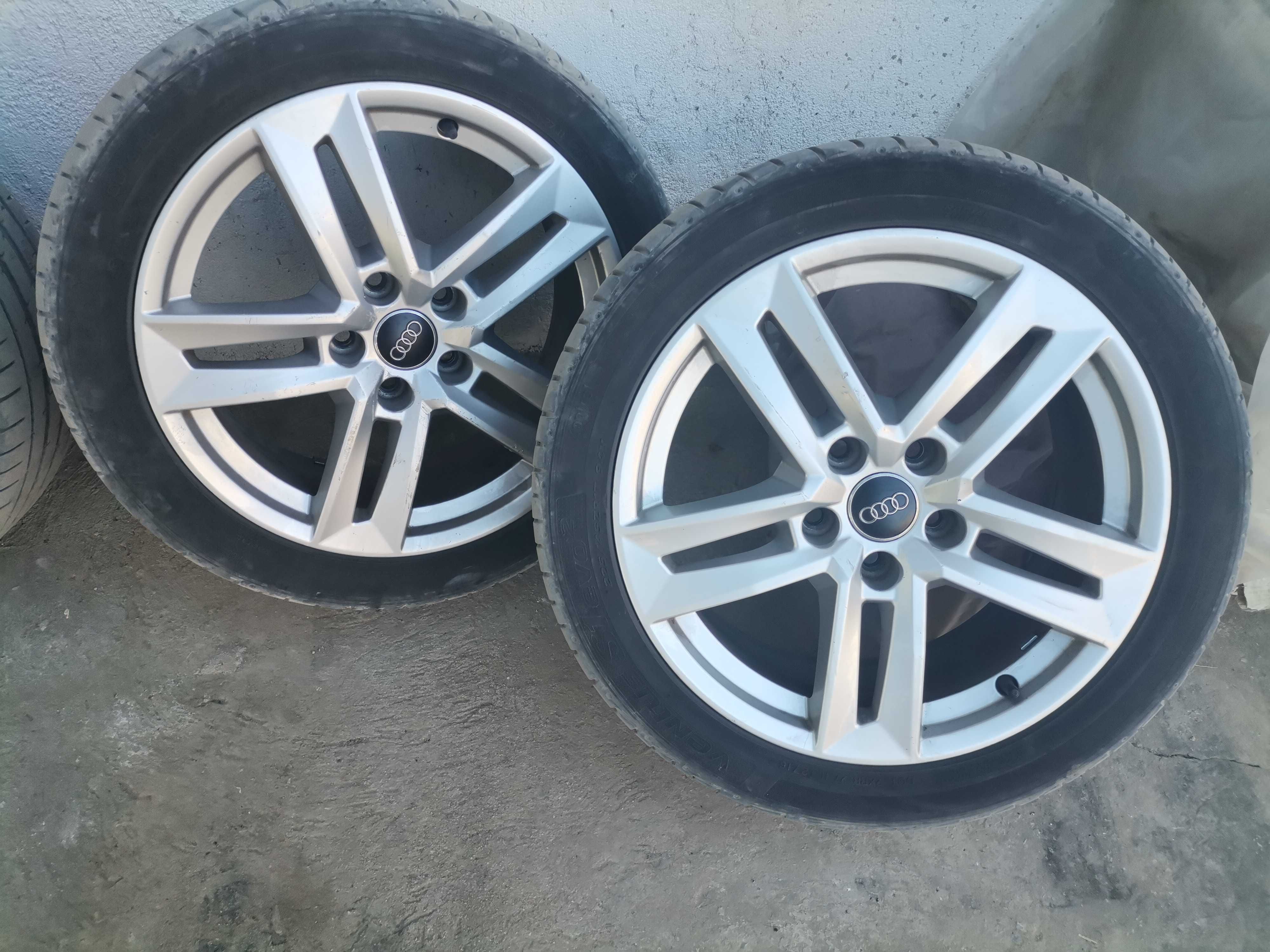 Лети джанти за Audi 17ки с летни гуми