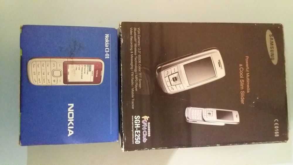 Nokia 6300, Nokia 6303 корпуси. Samsung ва Nokia коробкаси
