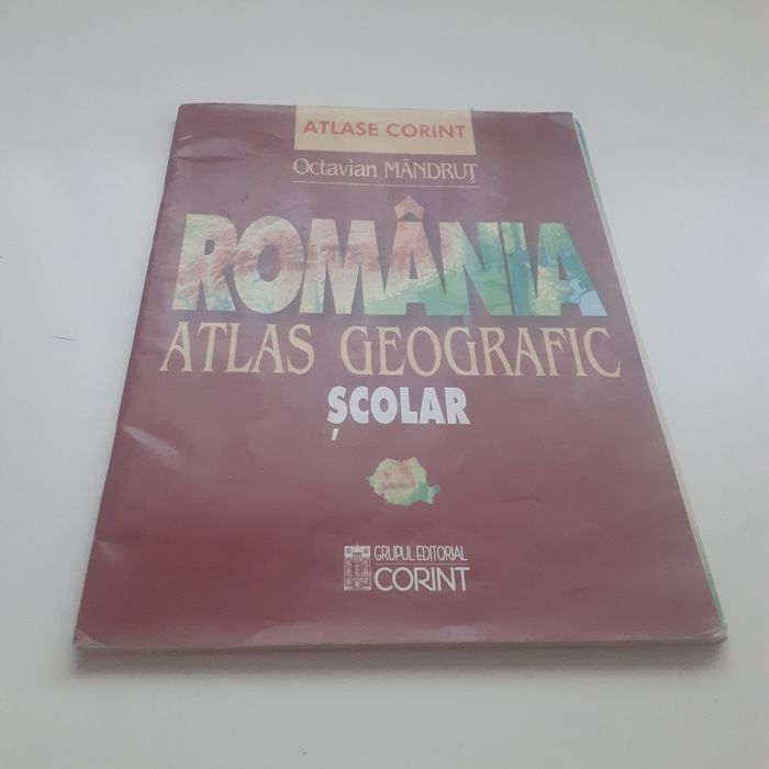 VAND Cartea România Atlas Geografic Școlar