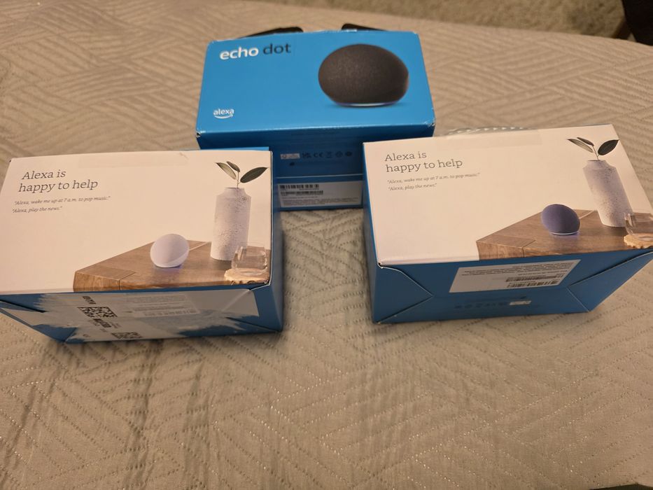 Boxa Inteligenta Amazon Echo Dot 5, Bluetooth