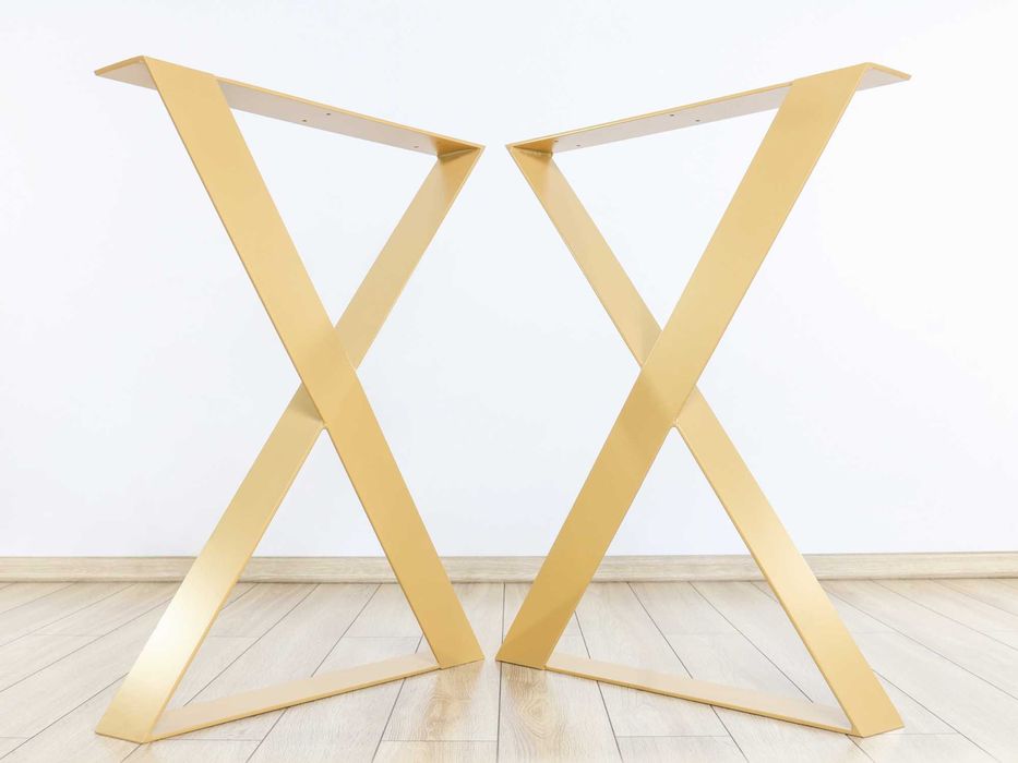 Метални крака за бюро, трапезна маса, Цената е за 1бр.