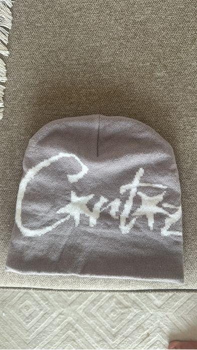 Шапка кортез серая