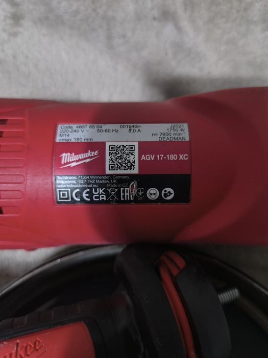 Flex Milwaukee AGV 17-180XC(2021) putere 1750w