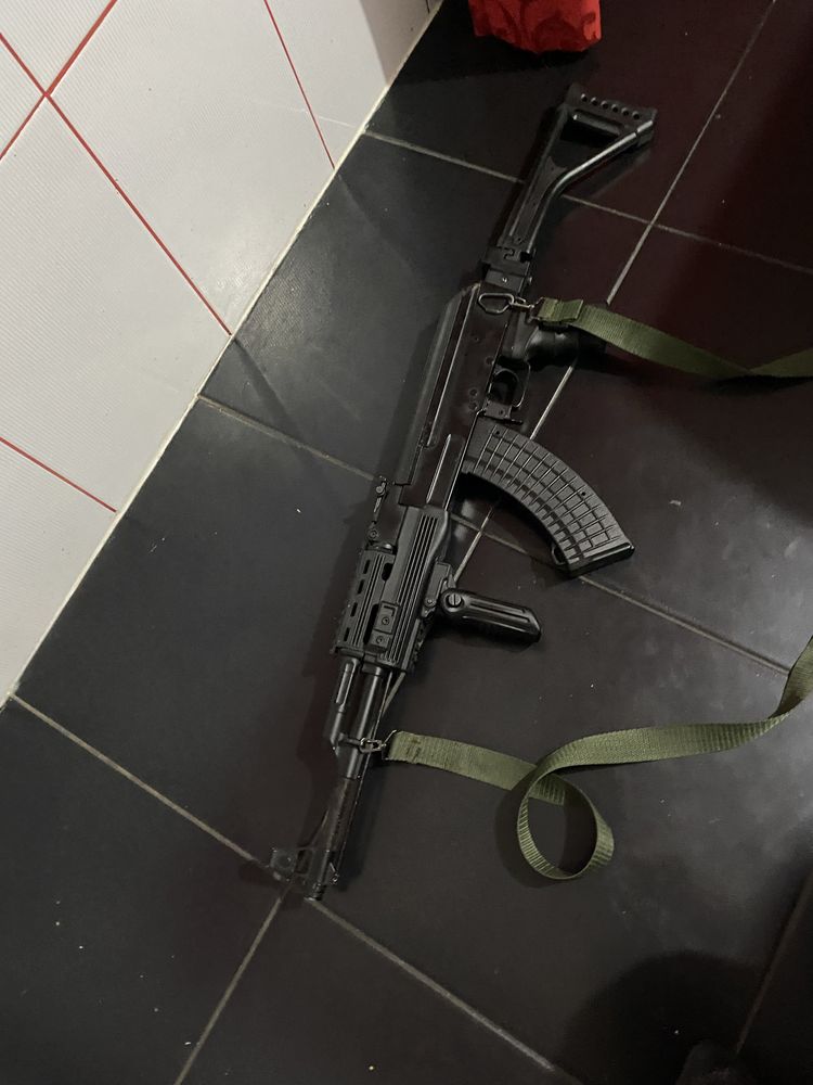 Ak-74 electric semi-automat cu luneta de 9x30+500 bile