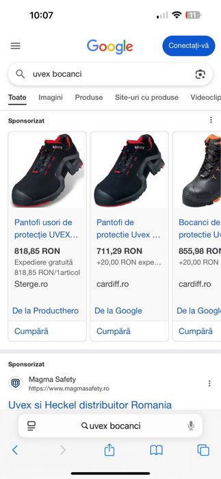 Bocanci de protecție UVEX – Calitate superioară și confort garantat