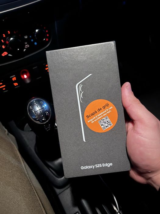 Vand S25 Edge Titanium JetBlack sigilat