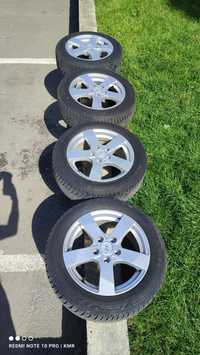 Jante aliaj Hyundai 16" + anvelope All season ok