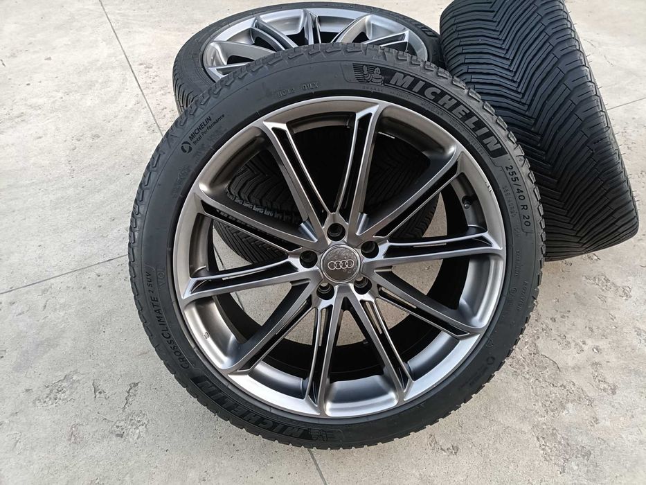 Roti 20 toli audi A6 A7 cu 255 40 20  michelin crossclimate 2022