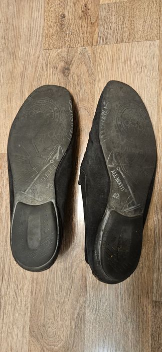 Pantofi tip mocasini din piele întoarsă mărimea 42