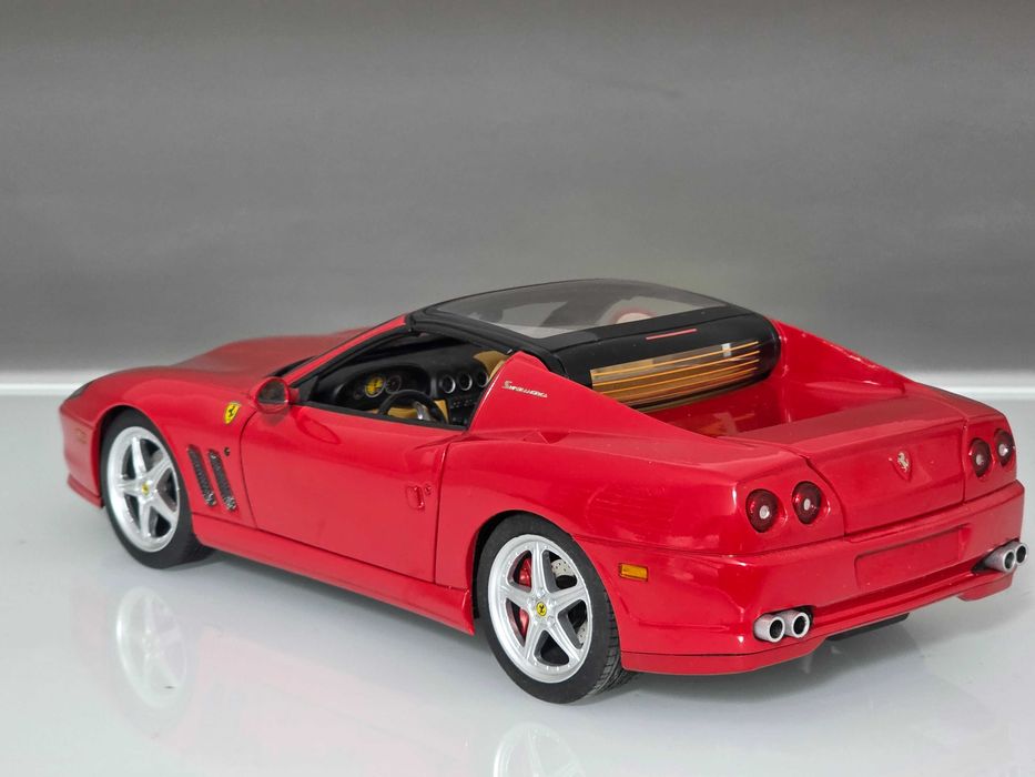 Macheta Auto 1/18 Hotwheels Elite Ferrari 575 Super America