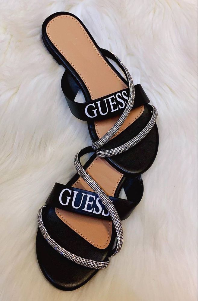 Papuci dama Guess