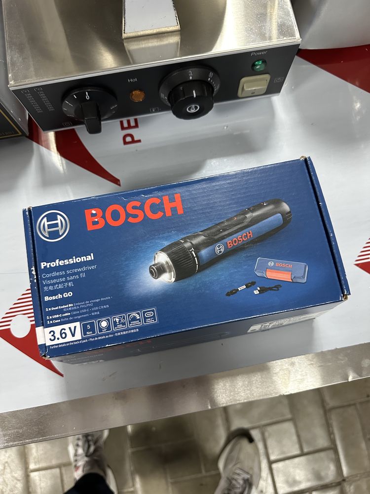 Аккумуляторная отвертка BOSCH Go 3