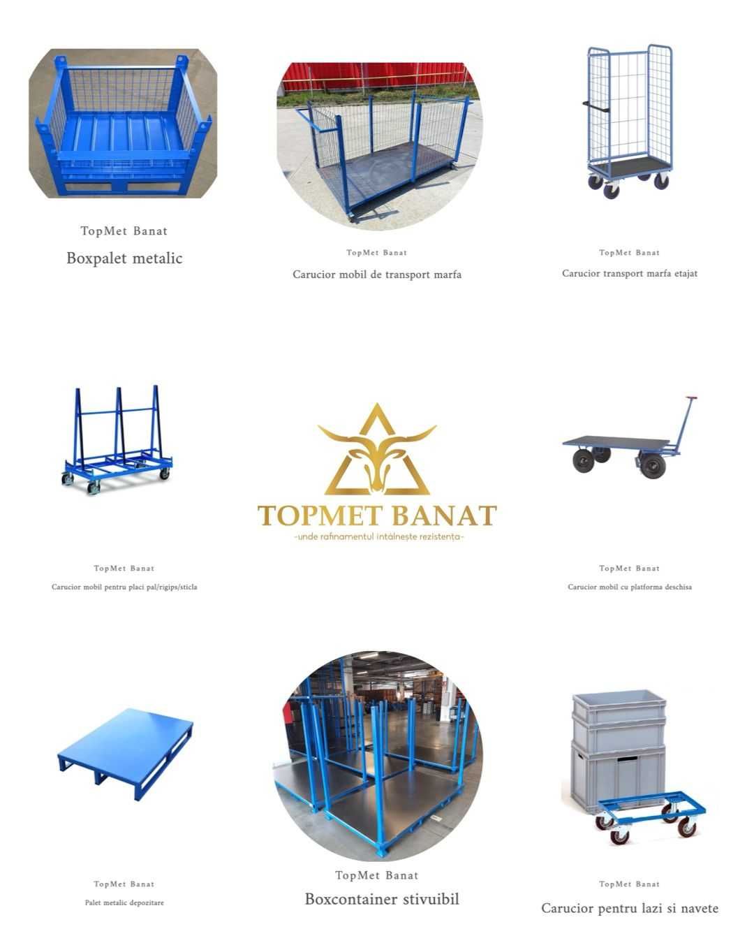 producem protectii metalice pentru colturi, bariere, stalpi TOPROTECT