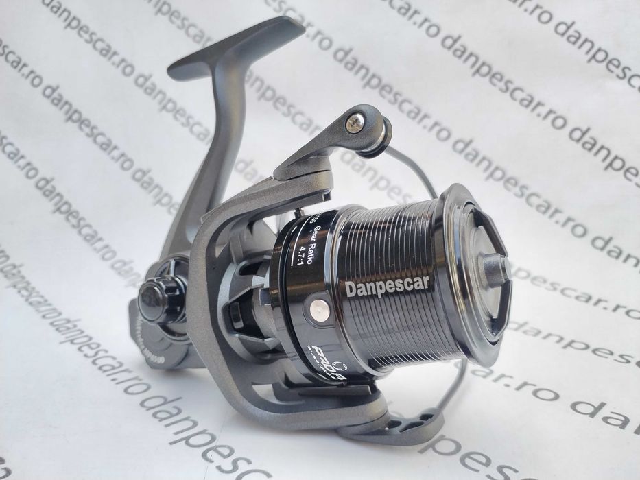 SET 2 Mulinete Feeder si Crap PRO FL NOBLE HP6500 cu tambur Long Cast