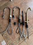 Robinete/ baterii profesionale bucatarie, baie flexibile, import Uk