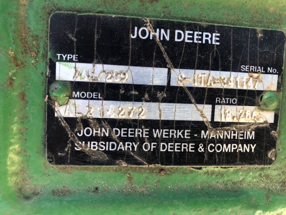 Punte john Deere APL 745/209