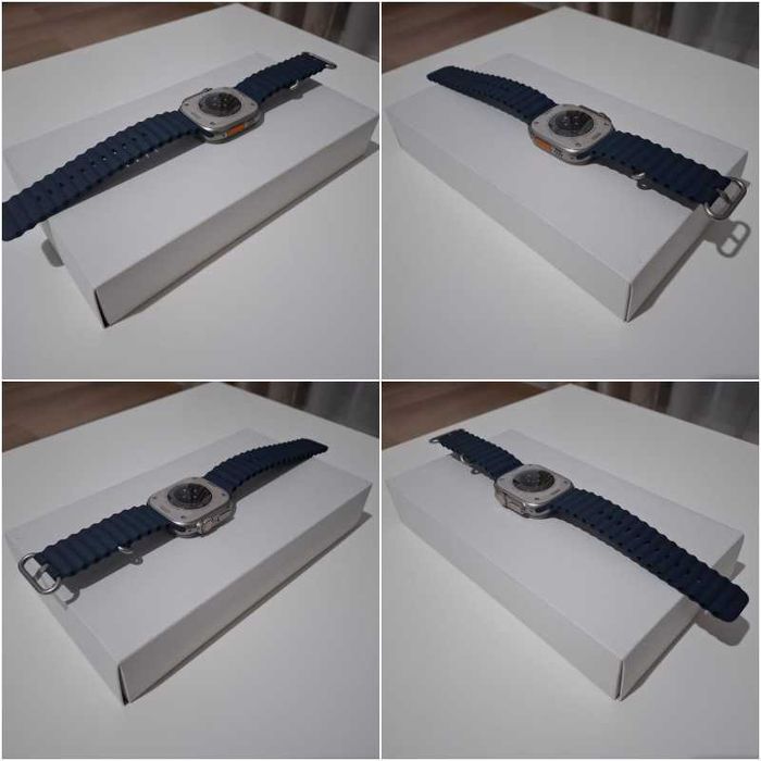 Apple Watch Ultra 2 49mm Titanium Blue Ocean Band - 11/10 ca NOU