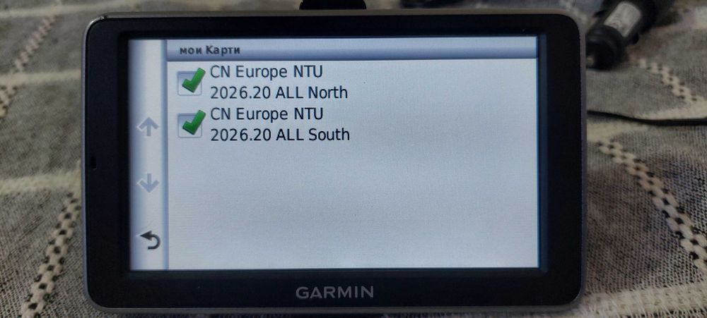 Навигация Garmin 154 LMT  карта на Европа 2026.20