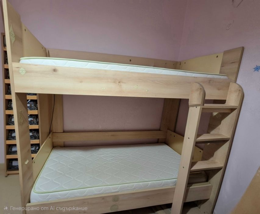 Двуетажно легло продажба