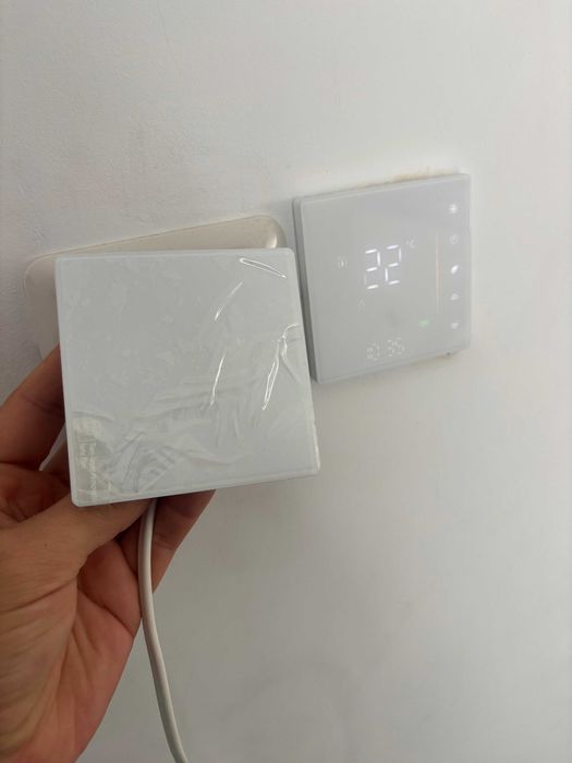 Termostat wireless pe telefon - MOES Tuya Wifi incalzire pardoseala