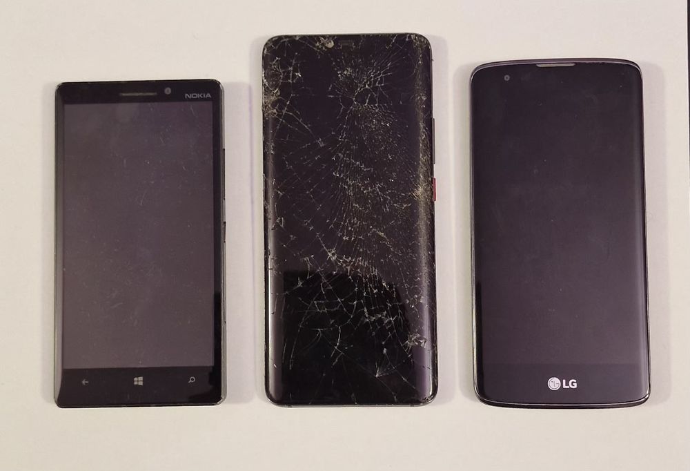 PACHET 3 TELEFOANE SMARTPHONE – Huawei (Funcțional) + Nokia + LG