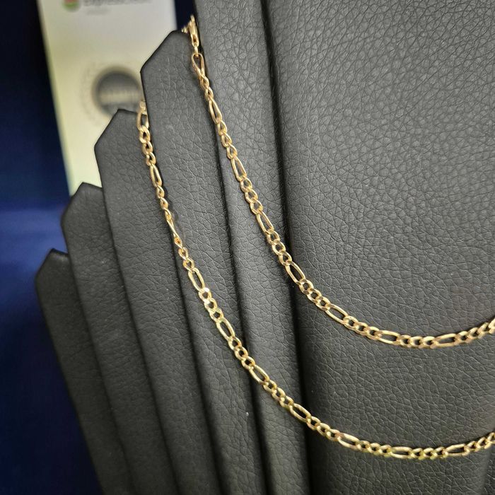 ( B32086.1 / Ag28 Doi Baieti ) Lant Aur 14K - 4.09 grame / 1831 lei