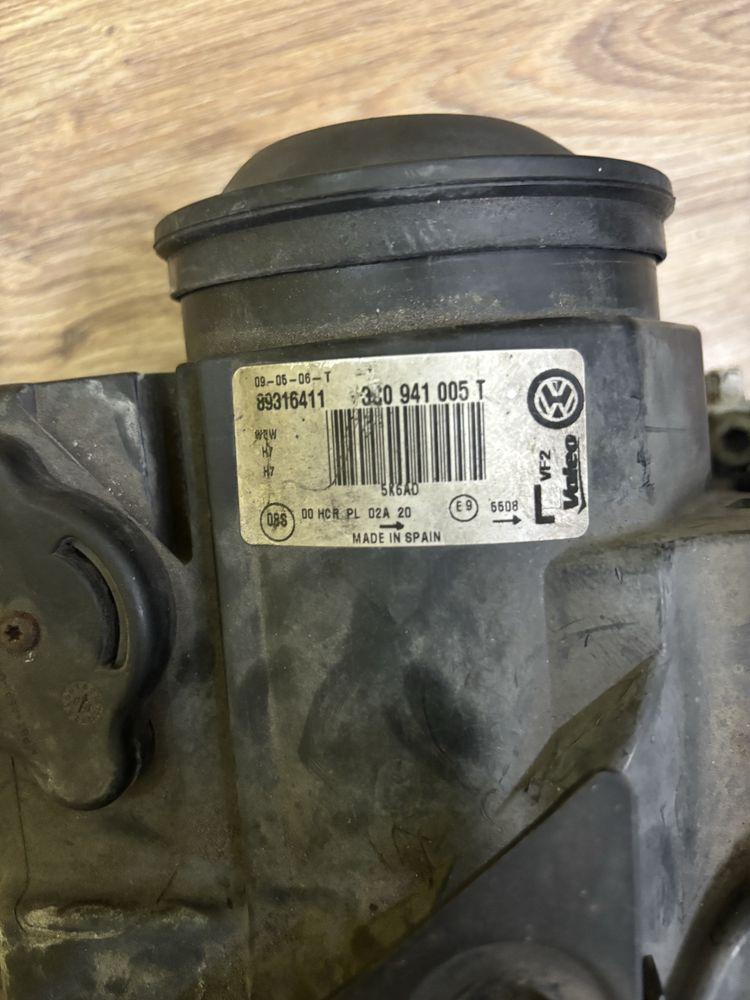 Ляв фар Valeo VW PASSAT B6
