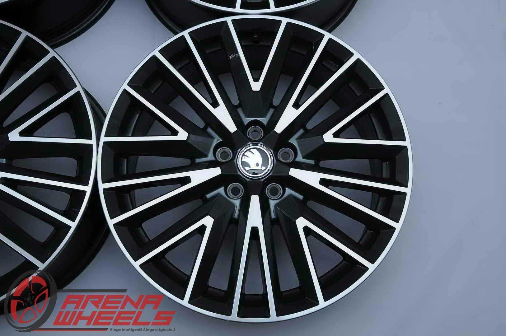 Jante Noi 19 inch Originale Skoda Kodiaq Karoq Superb Yeti Octavia R19