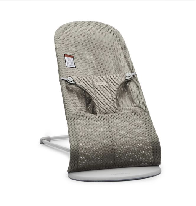 Balansoar pentru copii BabyBjorn Bliss Mesh - Grey Beige