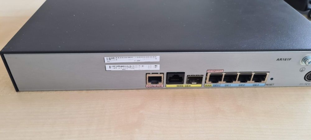 Router Huawei AR 161F, HP JF812A H3C MSR 900, JG708A