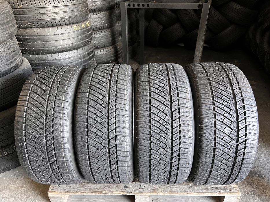 4 anvelope iarna nerulate 245/35/19 , Continental , 8 mm