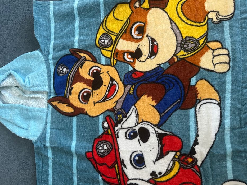 Детско плажно пончо Пес Патрул