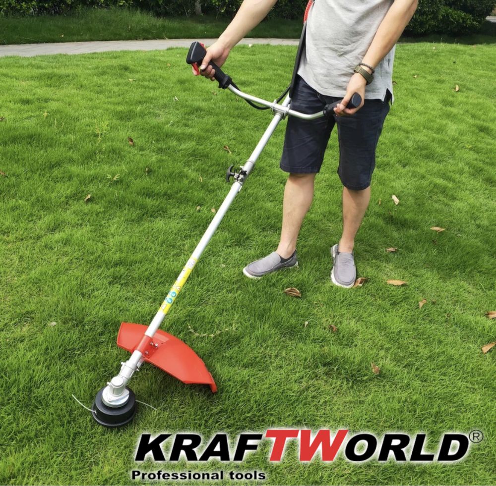 Бензинов Тример за Трева KraftWorld + 9 ПОДАРЪКА