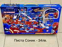 Соник/Sonic/Писта Соник/фигури Соник/плюшена играчка Соник