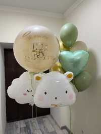 гелиевые шары на выписку день рождения доставка Астана шарики шар